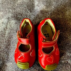Vincent heart toddler shoes
